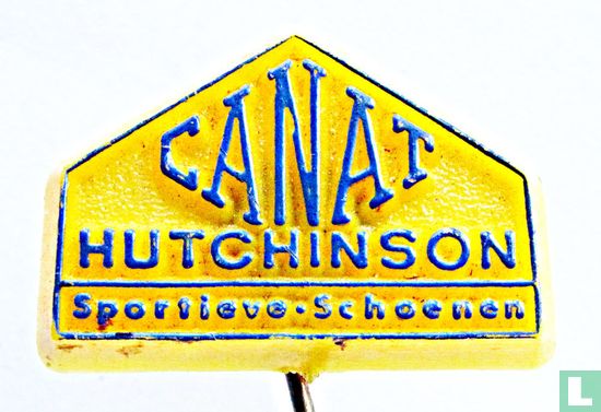 Canat Hutchinson sportieve-schoenen [blauw op geel]