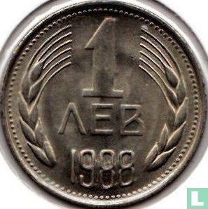 Bulgarije 1 lev 1988 - Afbeelding 1