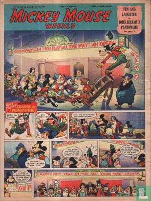 Mickey Mouse Weekly 30-12-1950 - Afbeelding 1