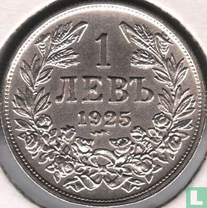 Bulgarien 1 Lev 1925 (mit Münzzeichen) - Bild 1