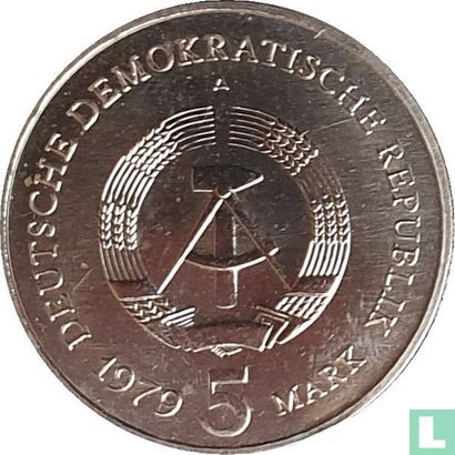 DDR 5 mark 1979 "Berlin capital of the GDR" - Afbeelding 1