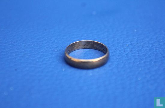 Trouwring - Geel gouden ring  - Image 2