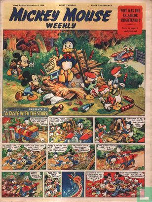 Mickey Mouse Weekly 04-11-1950 - Afbeelding 1