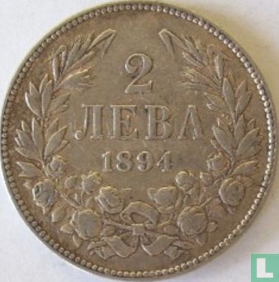 Bulgarie 2 leva 1894 - Image 1