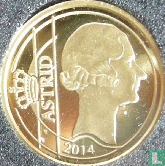 België 12½ euro 2014 (PROOF) "Queen Astrid" - Afbeelding 1