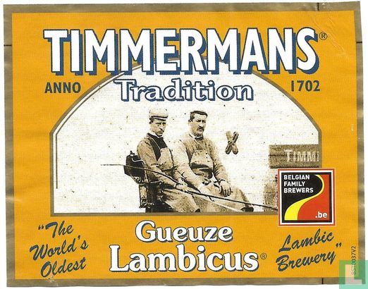 Timmermans Gueuze Lambicus - Afbeelding 1