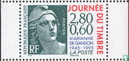 Postzegeldag - Marianne (type Gandon)