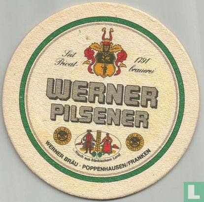 Werner pilsener - Afbeelding 1