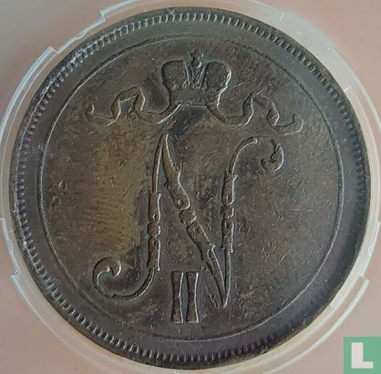 Finnland 10 Penniä 1909 - Bild 2