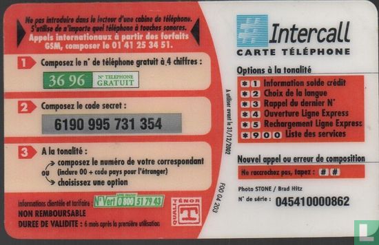 Carte Universelle Intercall - Image 2