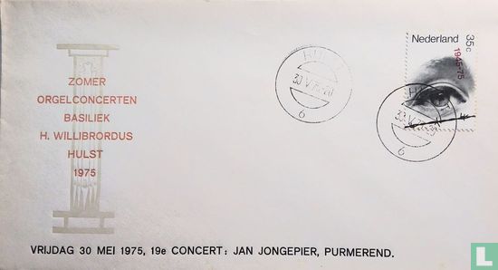 1975, Concerts d'orgue d'été Hulst.