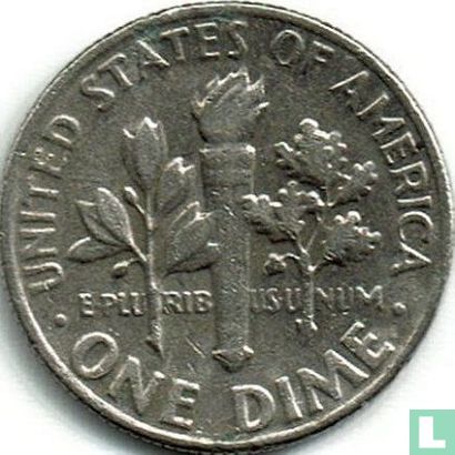 United States 1 dime 1980 (P) - Image 2