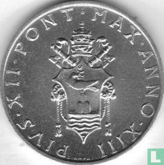 Vaticaan 1 lira 1951 - Afbeelding 2