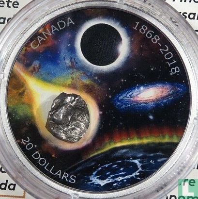 Canada 20 dollars 2018 (PROOF) "150th anniversary Royal Astronomical Society of Canada" - Image 1