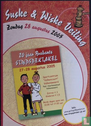 Suske en Wiske veiling zondag 28 augustus 2005 - 20 jaar Brabants Stripspektakel - Bild 1