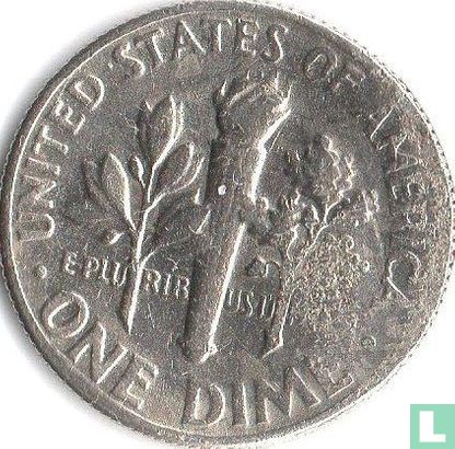 United States 1 dime 1980 (D - misstrike) - Image 2