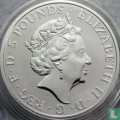 Verenigd Koninkrijk 5 pounds 2021 (zilver) "White Greyhound of Richmond" - Afbeelding 2