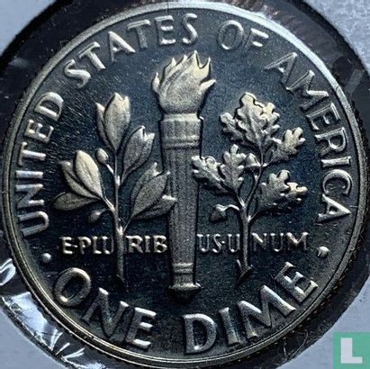 United States 1 dime 1980 (PROOF) - Image 2
