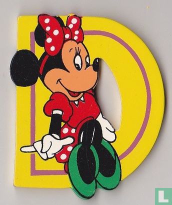 Disney Letters : D : Minnie Mouse - Afbeelding 1