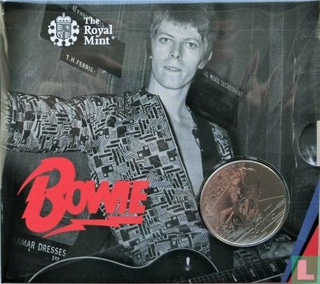 Verenigd Koninkrijk 5 pounds 2020 (folder) "David Bowie" - Afbeelding 1