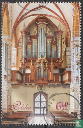 Baroque organ by Olkusz
