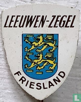 Leeuwen-zegel Friesland - Image 1