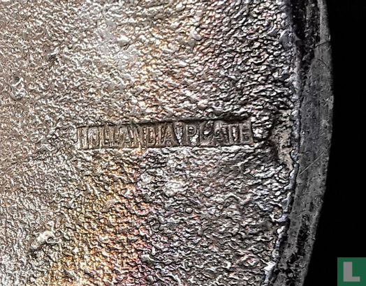 Antieke/nostalgische Hollandia Plate ijscoupes - Afbeelding 3