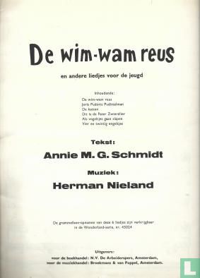 De Wim-Wam reus en andere liedjes voor de jeugd - Bild 3