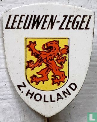 Leeuwen-zegel Z. Holland - Afbeelding 1
