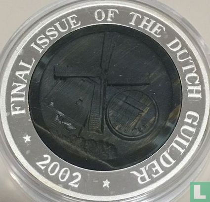 North Korea 10 won 2002 (PROOF) "Final Issue of the Dutch Guilder" - Image 1