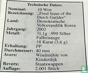 Corée du Nord 10 won 2002 (BE) "Final Issue of the Dutch Guilder" - Image 3