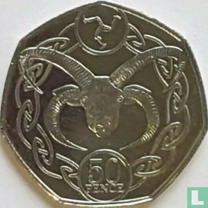Isle of Man 50 pence 2019 - Image 2