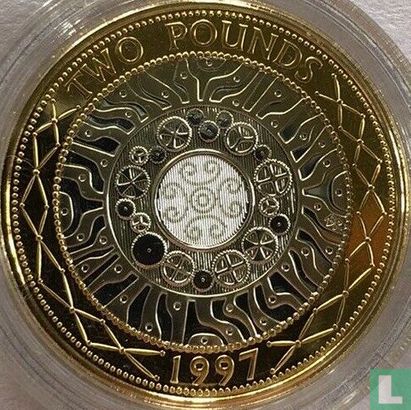 Verenigd Koninkrijk 2 pounds 1997 (PROOF - zilver) - Afbeelding 1