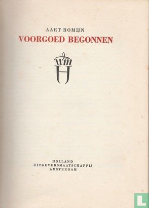 Voorgoed begonnen - Image 3