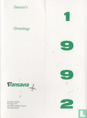 Transavia - Kerstkaart (01b) - Image 1