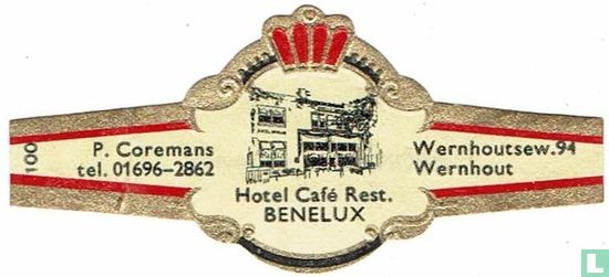 Hotel Café Rest. Benelux - P. Coremans tel. 01696-2862 - Wernhoutsew. 94 Wernhout - Afbeelding 1