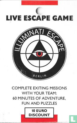 Illuminati Escape - Live Escape Game - Afbeelding 1