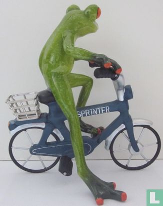 Frog on bicycle - Image 2