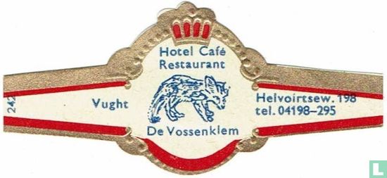 Hotel Café Restaurant De Vossenklem - Vught - Helvoirtsew. 198 tel. 04198-295 - Afbeelding 1