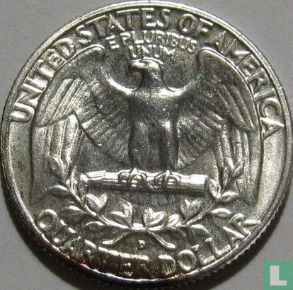 États-Unis ¼ dollar 1955 (D) - Image 2