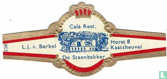 Café Rest. De Steenbakker - L.J. v. Berkel - Horst 8 Kaatsheuvel - Afbeelding 1