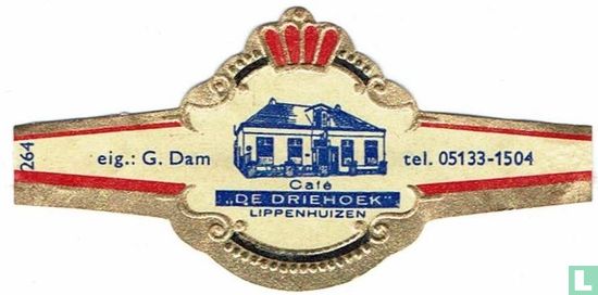 Café „De Driehoek" Lippenhuizen - eig.: G. Dam - tel. 05133-1504 - Image 1