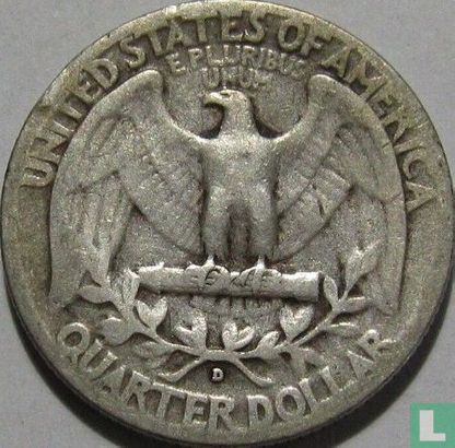 Verenigde Staten ¼ dollar 1935 (D) - Afbeelding 2