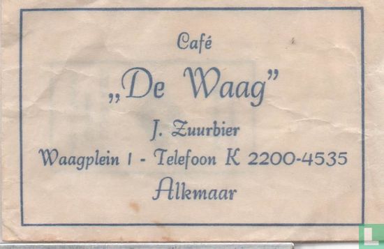Café "De Waag" - Afbeelding 1