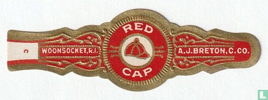 Red Cap - Woonsocket R.I. - A.J Breton, C Co. - Afbeelding 1