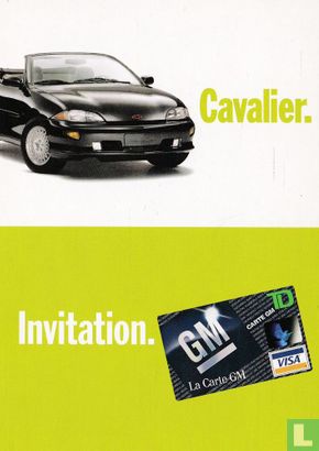 GM / Visa "Cavalier" - Afbeelding 1