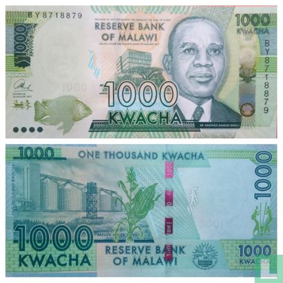 Malawi 1000 Kwacha 2017
