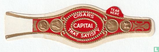 Cigars Capital That Satisfy [tear here] - Image 1
