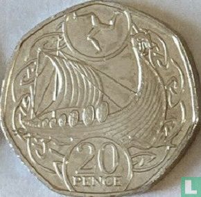 Isle of Man 20 pence 2018 - Image 2