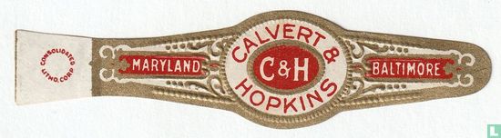 C & H Calvert & Hopkins - Maryland - Baltimore - Afbeelding 1